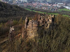 Zřícenina hradu Lestkov (Egerberk)